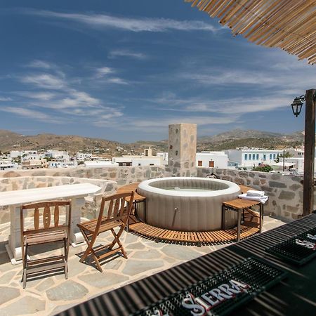 Villa Halaros Castle Glinado Naxos Exterior foto